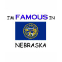 I'm Famous In NEBRASKA t-shirts