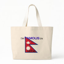 I'm Famous In NEPAL bags by flagshirt I'm Famous In NEPAL bags