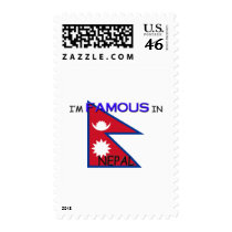 I'm Famous In NEPAL postage by flagshirt I'm Famous In NEPAL postage