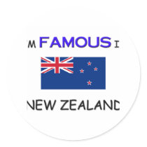I'm Famous In NEW ZEALAND stickers by flagshirt I'm Famous In NEW ZEALAND stickers