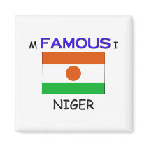 I'm Famous In NIGER magnets