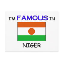 I'm Famous In NIGER postcards by flagshirt I'm Famous In NIGER postcards