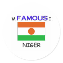 I'm Famous In NIGER stickers