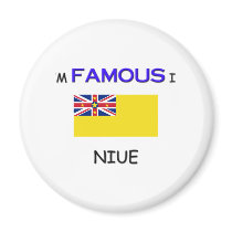 I'm Famous In NIUE magnets by flagshirt I'm Famous In NIUE magnets