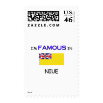 I'm Famous In NIUE postage by flagshirt I'm Famous In NIUE postage