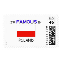 I'm Famous In POLAND postage