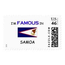 I'm Famous In SAMOA postage