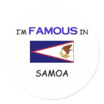 I'm Famous In SAMOA stickers