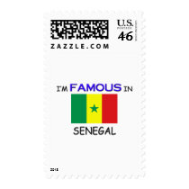 I'm Famous In SENEGAL postage by flagshirt I'm Famous In SENEGAL postage