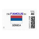 I'm Famous In SERBIA postage