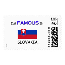 I'm Famous In SLOVAKIA postage by flagshirt I'm Famous In SLOVAKIA postage