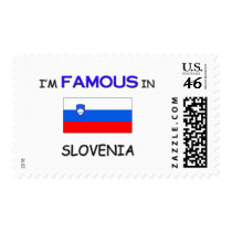 I'm Famous In SLOVENIA Stamp