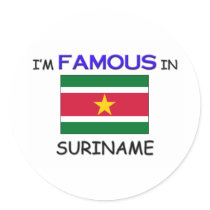 I'm Famous In SURINAME stickers
