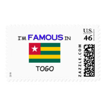 I'm Famous In TOGO postage