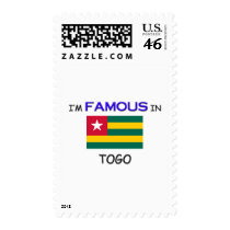 I'm Famous In TOGO postage