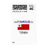 I'm Famous In TONGA postage