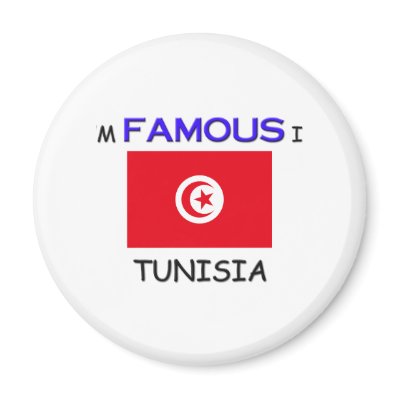 I'm Famous In TUNISIA Refrigerator Magnet by flagshirt