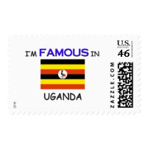 I'm Famous In UGANDA postage by flagshirt I'm Famous In UGANDA postage