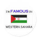 I'm Famous In WESTERN SAHARA stickers