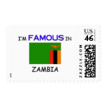 I'm Famous In ZAMBIA postage