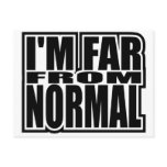 I'm Far From Normal Post Card