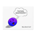I'm feeling Grrrrape! postcards