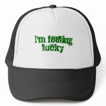 I'm feeling lucky hats by markovics I'm feeling lucky hats