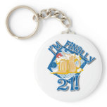 I'm Finally 21 Keychains