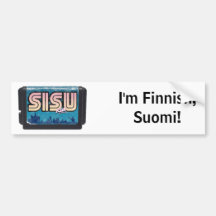 I'm Finnish, Suomi! Bumper Stickers