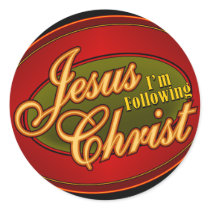 I'm Following Jesus Christ stickers