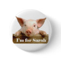 I'm for Sarah Button