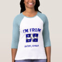 I'm From Quebec, Canada T-shirt by WakadyWak I'm From Quebec, Canada T-shirt