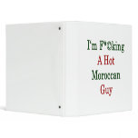 I'm Fucking A Hot Moroccan Guy Vinyl Binders