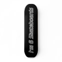 I'm G Skateboards - Chalk Script