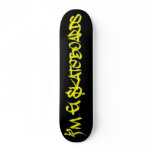 I'm G Skateboards (Stylin BRK Font) - black/yellow