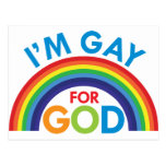 I'm Gay for God Postcards