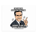 I'M GLAD YOU ASKED THAT QUESTION POSTCARDS