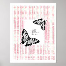i'm glad you're here posters