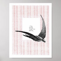 i'm glad you're here posters