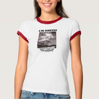 I'm Gneiss Don't Take Me For Granite (Rock Humor) shirt