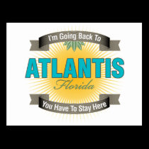 I'm Going Back To (Atlantis) postcards