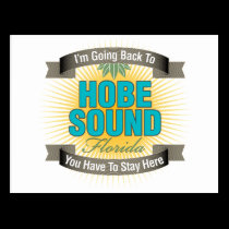 I'm Going Back To (Hobe Sound) postcards