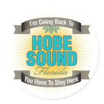 I'm Going Back To (Hobe Sound) Sticker