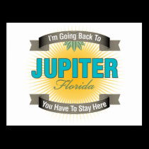 I'm Going Back To (Jupiter) postcards
