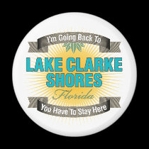 I'm Going Back To (Lake Clarke Shores) magnets