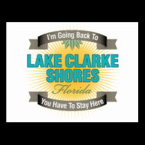 I'm Going Back To (Lake Clarke Shores) postcards