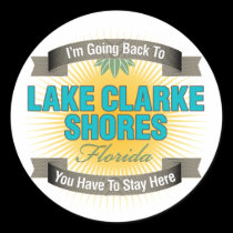 I'm Going Back To (Lake Clarke Shores) stickers