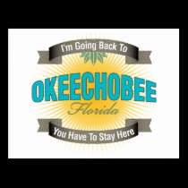 I'm Going Back To (Okeechobee) postcards