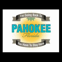 I'm Going Back To (Pahokee) postcards
