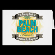 I'm Going Back To (Palm Beach) cards